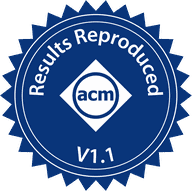ACM badge: Results Reproduced v1.1